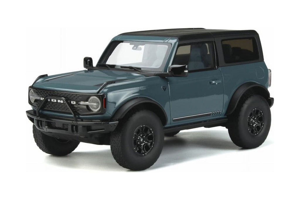 2021 Ford Bronco First Edition 2 Doors, Area 51 Blue - GT Spirit GT359 - 1/18 scale Resin Car