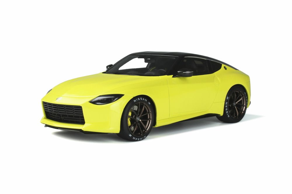 2021 Nissan Z Proto, Pearlescent Yellow - GT Spirit GT363 - 1/18 scale Resin Model Toy Car