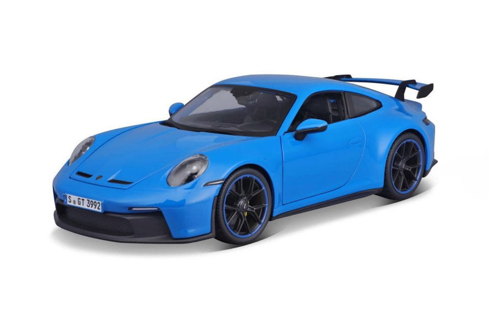 2022 Porsche 911 GT3, Blue - Maisto 31458BU - 1/18 scale Diecast Model Toy Car