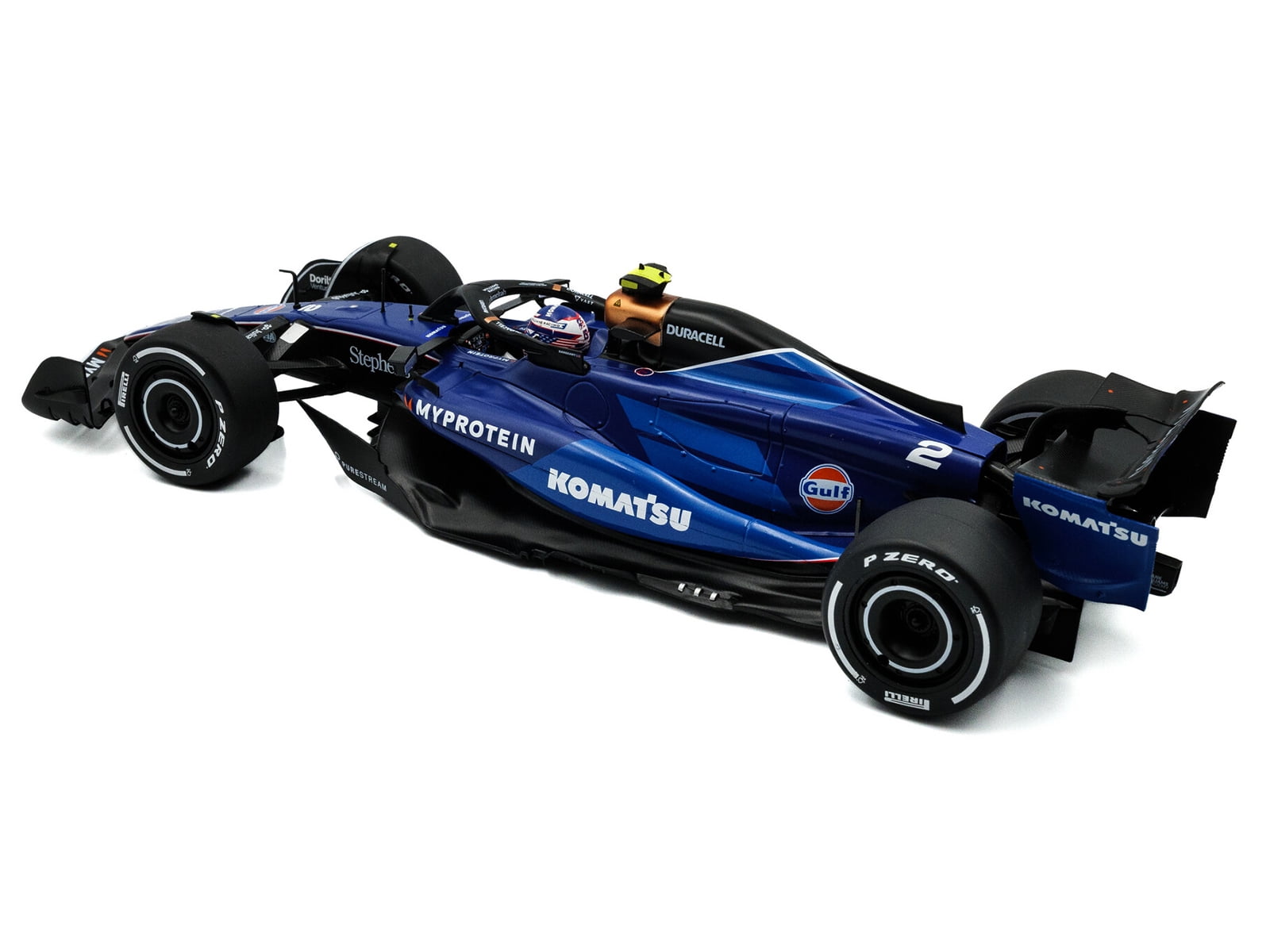 Williams FW46 #2 "Williams Racing" Formula One F1 Saudi Arabian GP (2024) "Competition" Series 1/18 Diecast Model Car by Solido
