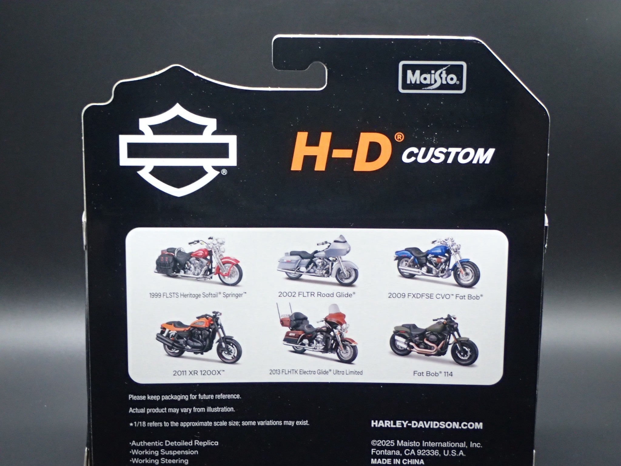 2011 11 XR 1200X HARLEY DAVIDSON MAISTO SERIES 42 1/18 MOTORCYCLE MODEL BIKE