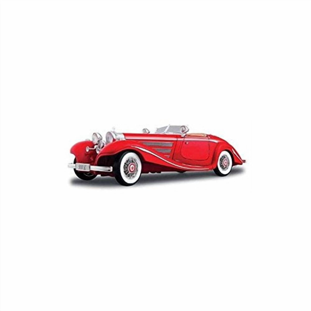 1936 Mercedes 500K Special Roadster Red 1/18 Dieca