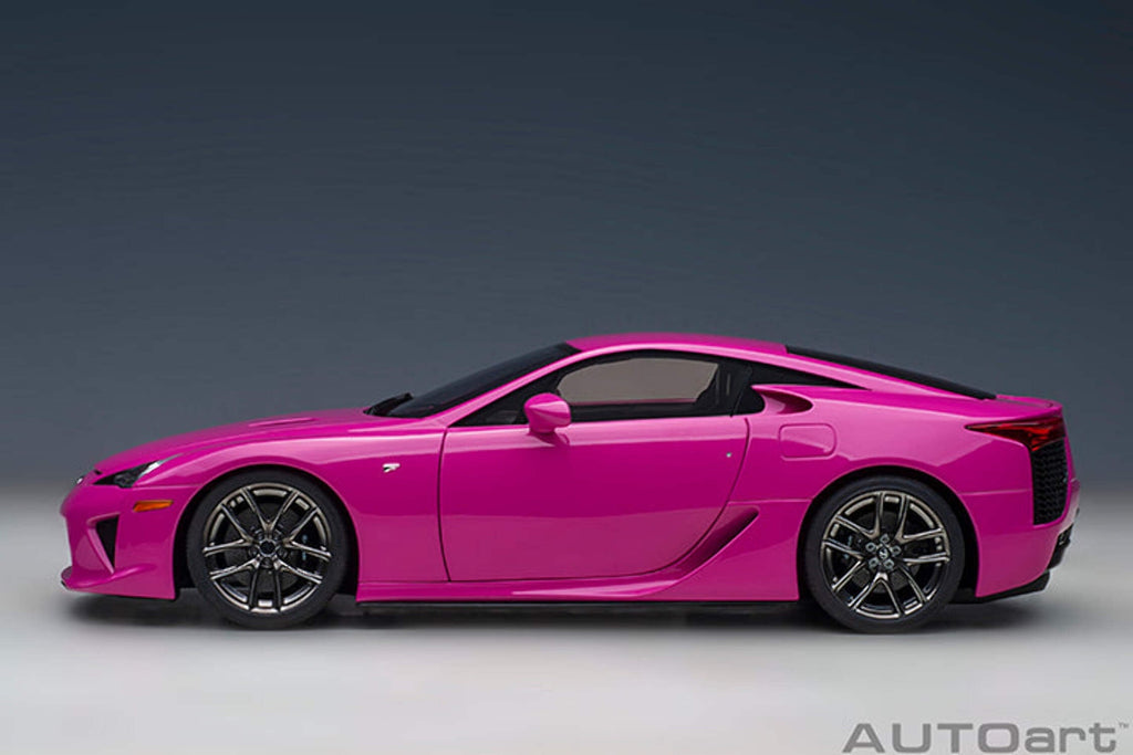 Lexus LFA Passionate Pink 1/18 Model Car by Autoart