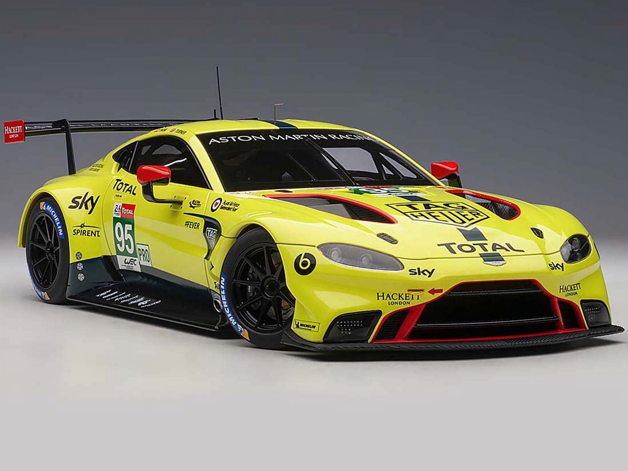 2018 Aston Martin Vantage GTE #95 Sorensen - Thiim - Turner Le Mans PRO 1/18 Model Car by Autoart
