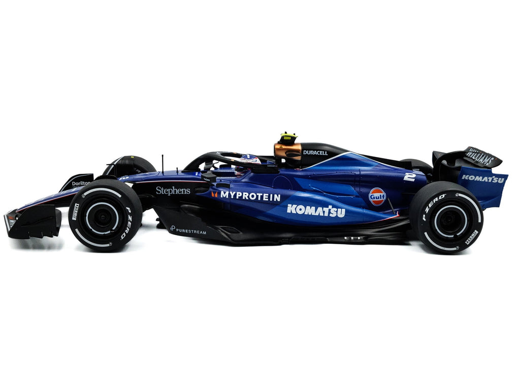 Williams FW46 #2 "Williams Racing" Formula One F1 Saudi Arabian GP (2024) "Competition" Series 1/18 Diecast Model Car by Solido