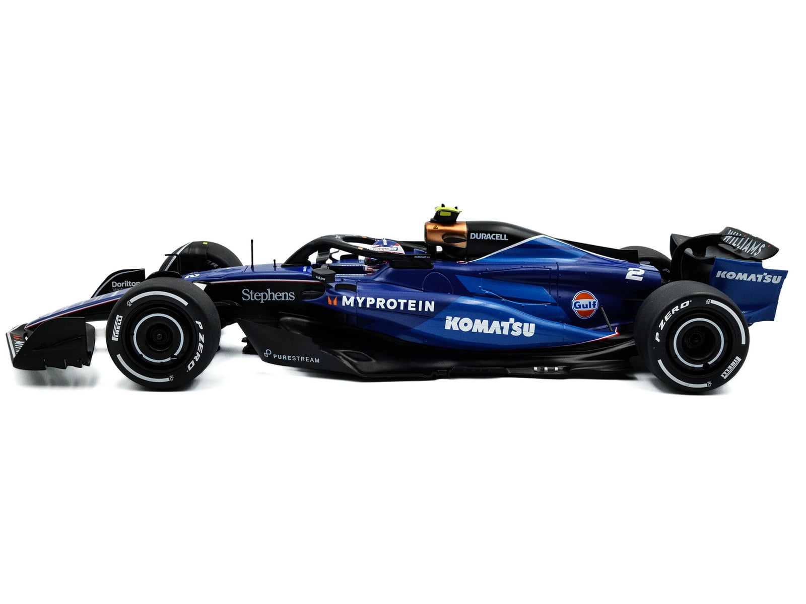 Williams FW46 #2 "Williams Racing" Formula One F1 Saudi Arabian GP (2024) "Competition" Series 1/18 Diecast Model Car by Solido