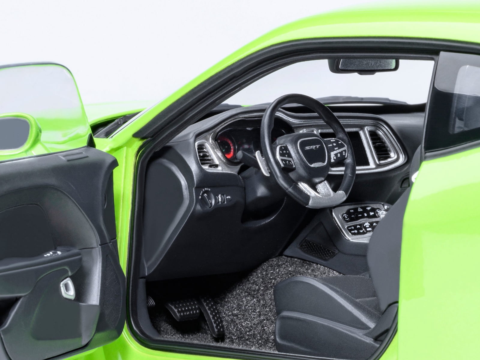 2023 Dodge Challenger SRT Super Stock Sublime Green 1/18 Model Car by Autoart
