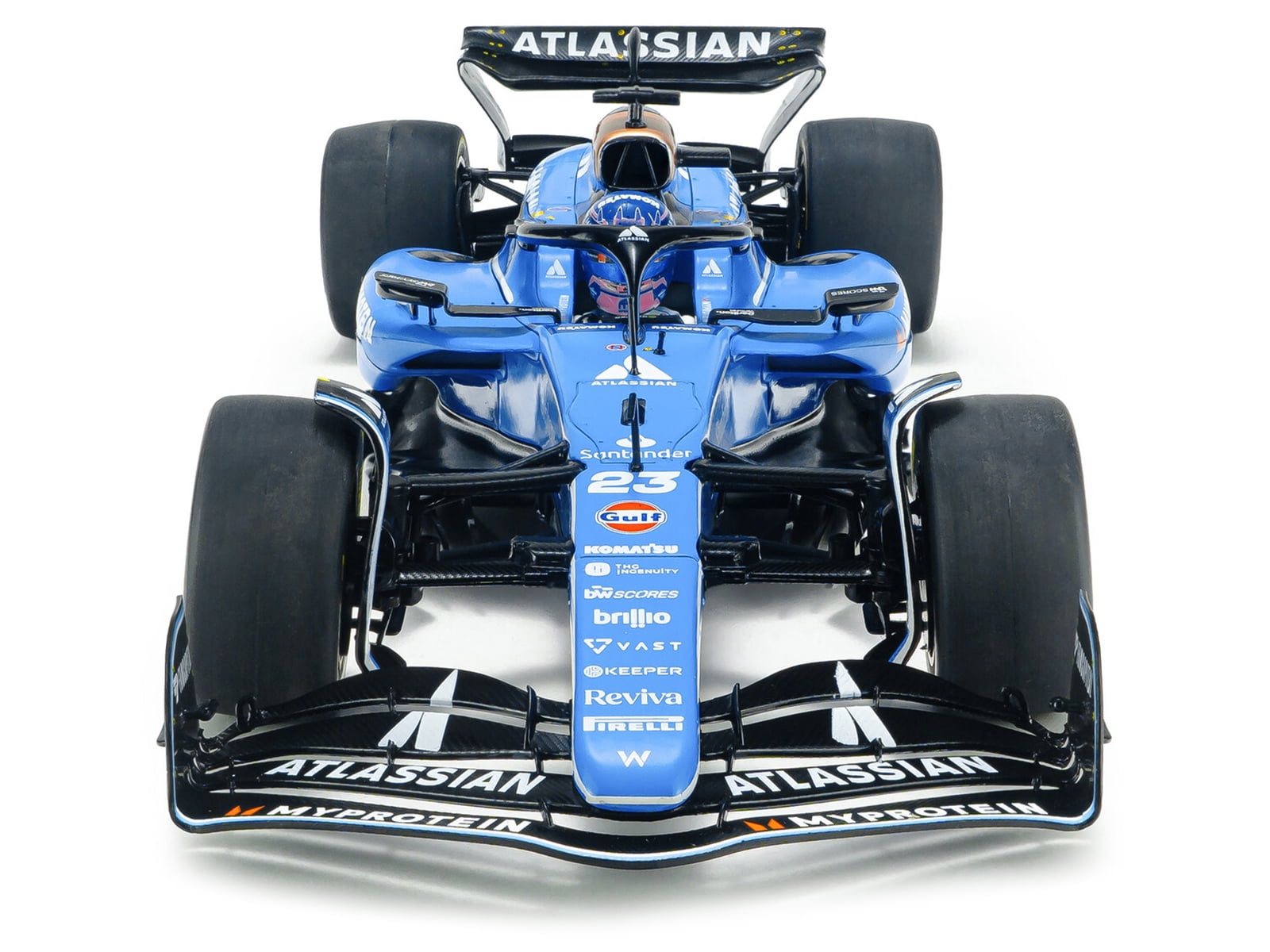 Williams FW47 #23 Alex Albon "Atlassian" F1 "Australian GP" (2025) "Competition" Series 1/18 Diecast Model Car by Solido