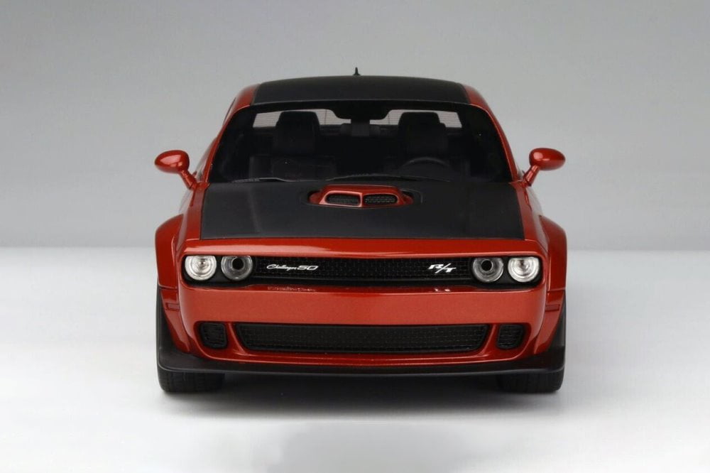 2020 Dodge Challenger R/T Scat Pack Widebody, Dark Red - GT Spirit US060 - 1/18 Scale Resin Car