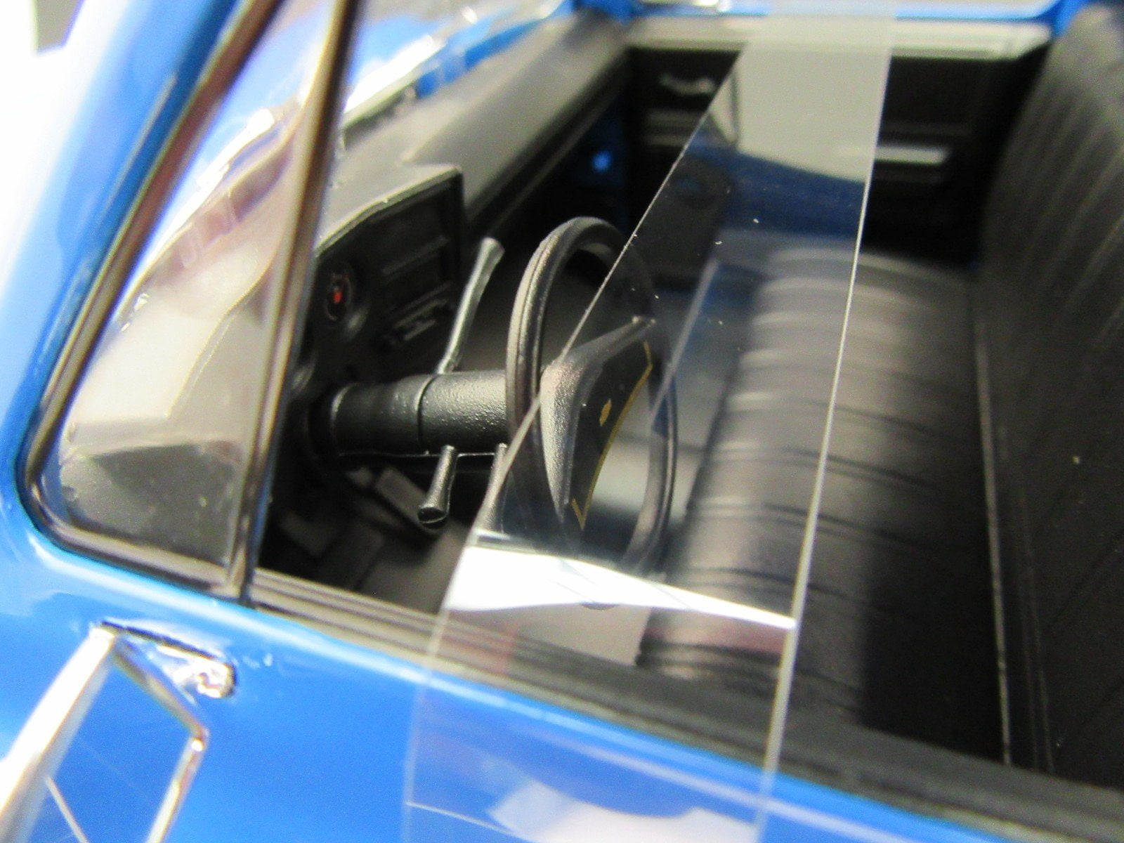 1974 Chevrolet C10 Cheyenne Super Pickup Truck Blue and White "Special Edition" Series 1/18 Diecast Model Car by Maisto