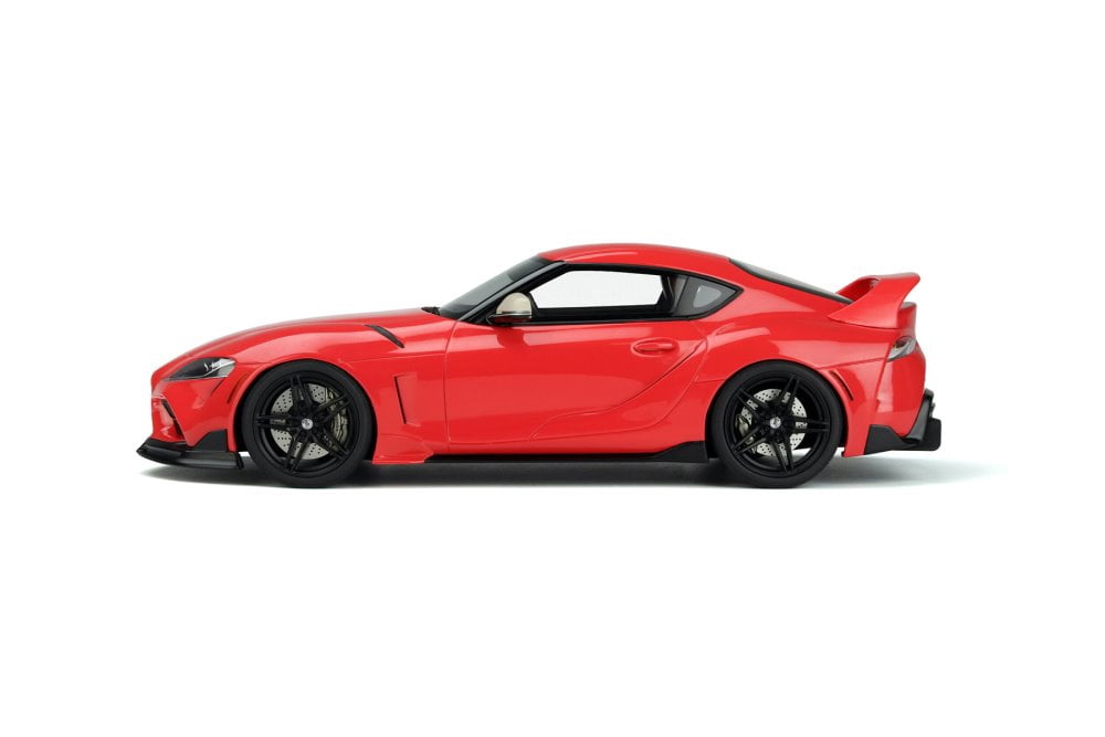 2020 Toyota Supra GR Heritage Edition, Red - GT Spirit GT339 - 1/18 scale Resin Model Toy Car