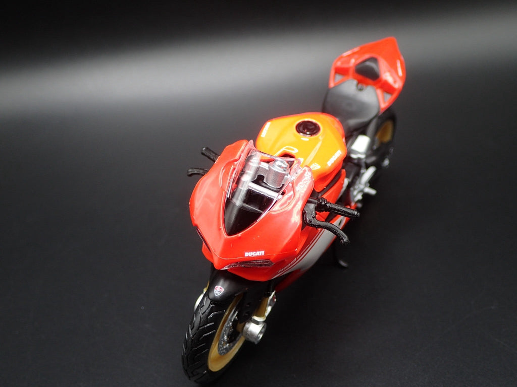 Open Box DUCATI 1199 SUPERLEGGERA BIKE MOTORCYCLE 1/18 SCALE DIORAMA DIECAST MODEL BIKE