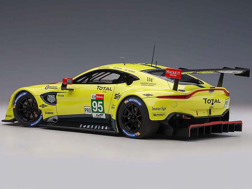 2018 Aston Martin Vantage GTE #95 Sorensen - Thiim - Turner Le Mans PRO 1/18 Model Car by Autoart