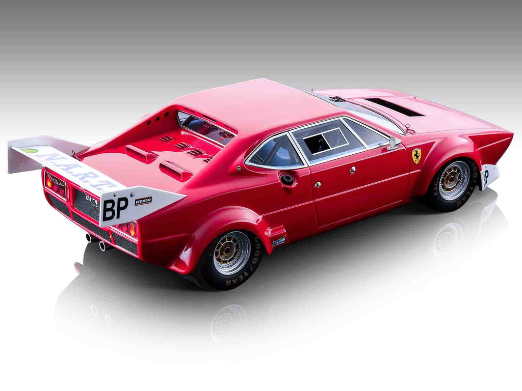 Ferrari 308 GTB4 LM Red "Press Version" (1974) "Mythos Series" Limited Edition to 90 pieces 1/18 Model Car by Tecnomodel