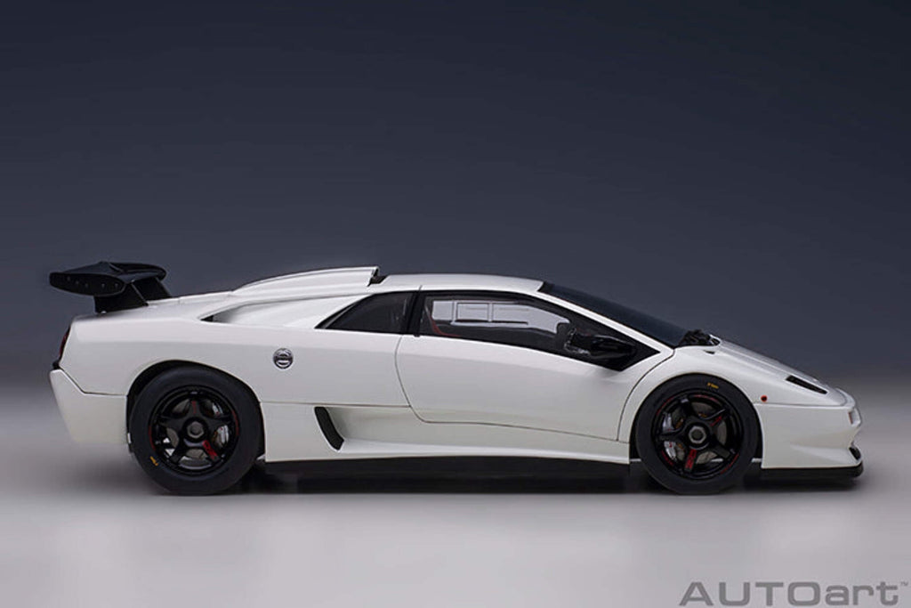 Lamborghini Diablo SV-R Impact White 1/18 Model Car by Autoart