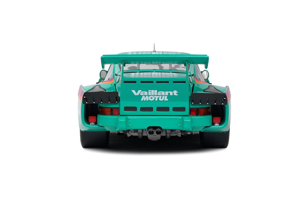 Porsche 935 K3 #51 "Kremer - Vaillant" Green with Stripes and Graphics "Competition" Series 1/18 Diecast Model Car by Solido