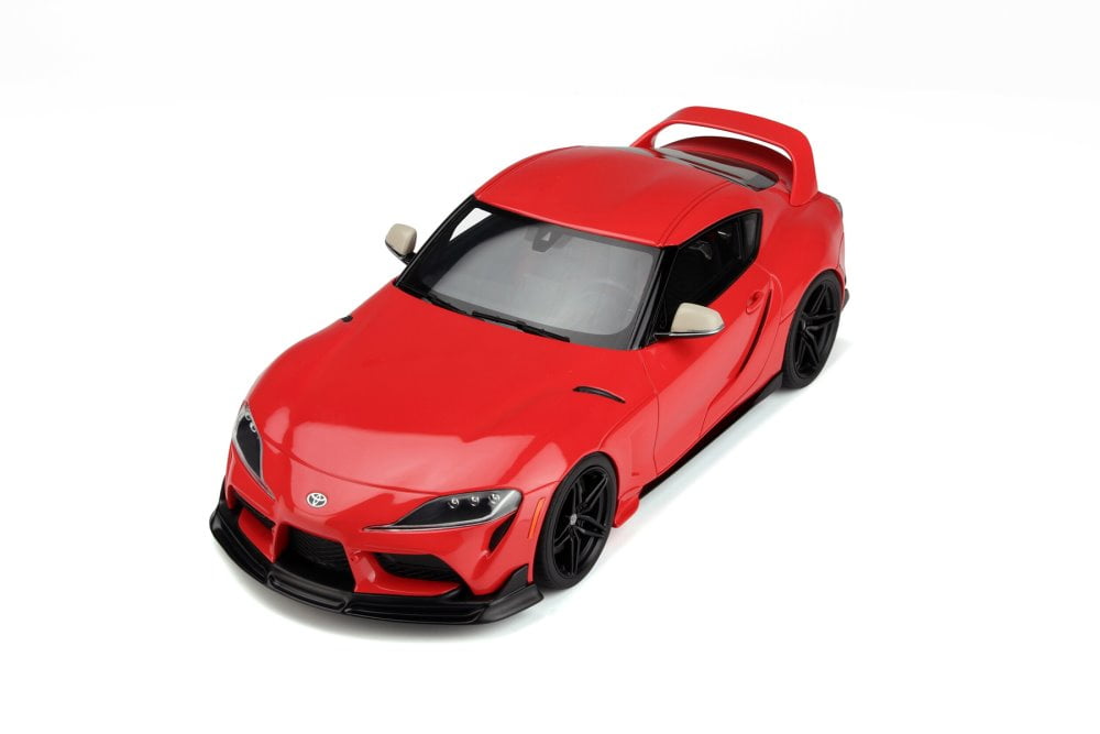 2020 Toyota Supra GR Heritage Edition, Red - GT Spirit GT339 - 1/18 scale Resin Model Toy Car