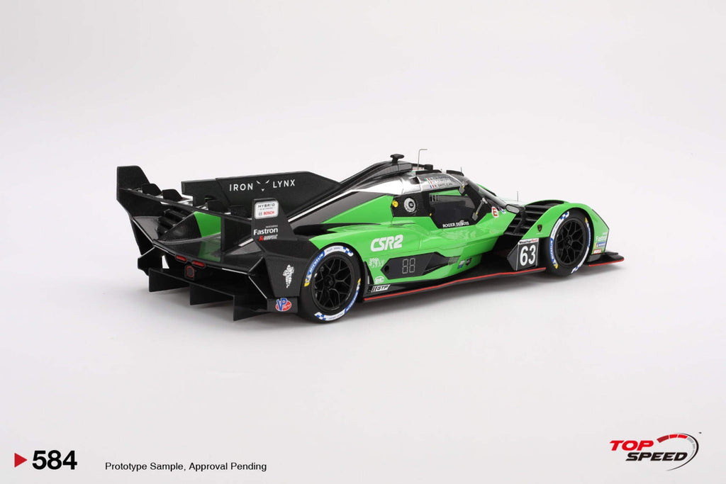 Lamborghini SC63 #63 "Iron Lynx" IMSA "12 Hours of Sebring" (2024) 1/18 Model Car by Top Speed