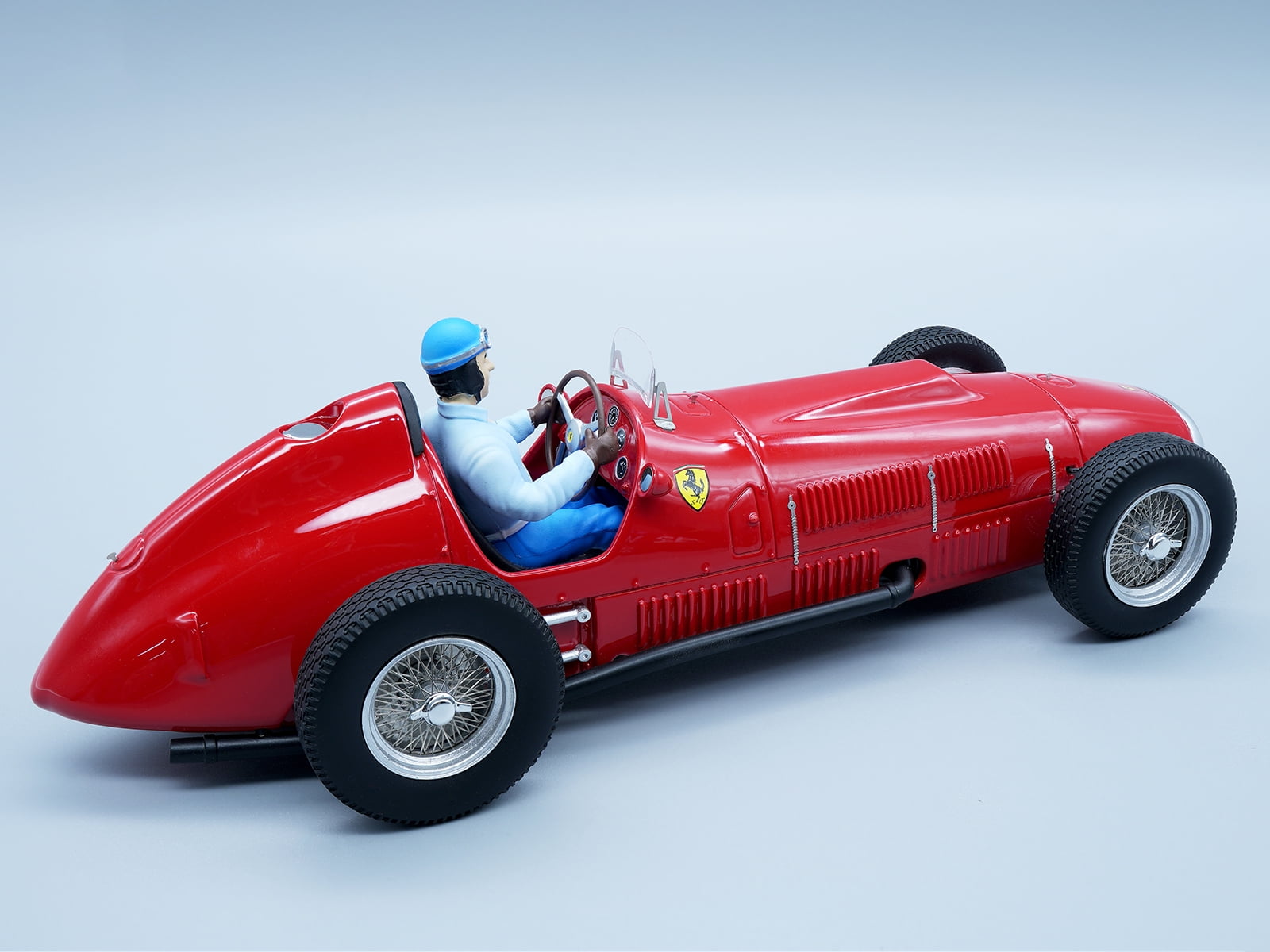 Ferrari 375 F1 Indy 1952 Test Driver Alberto Ascari Red Limited Edition 1/18 Model Car by Tecnomodel