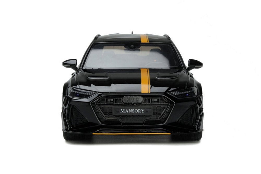 2020 Audi RS 6 C8 Mansory Tuning, Mythos Black - GT Spirit GT326 - 1/18 scale Resin Model Toy Car