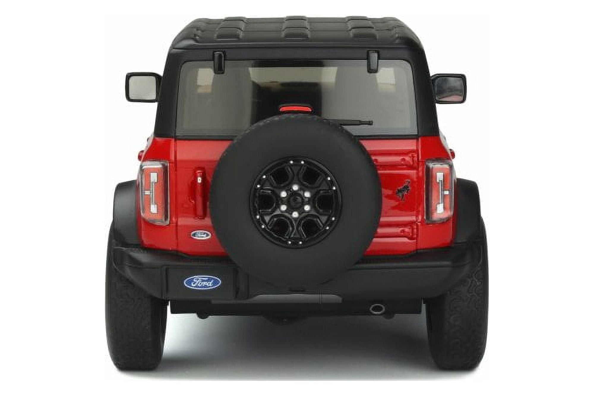 2021 Ford Bronco Wildtrak 4 Doors, Race Red - GT Spirit GT360 - 1/18 scale Resin Model Toy Car