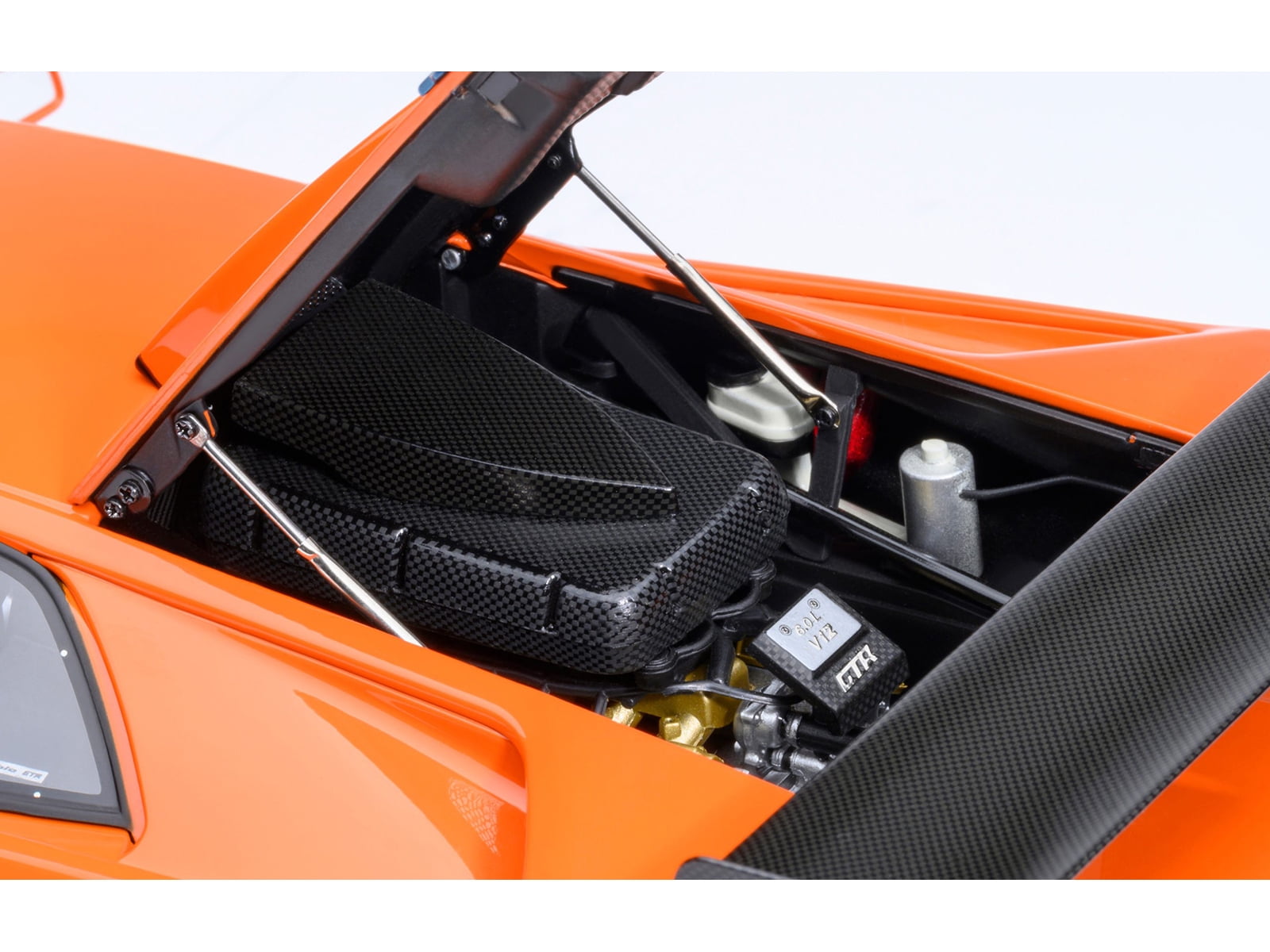 Lamborghini Diablo GTR Arancio Ishtar Orange 1/18 Diecast Model Car by Autoart