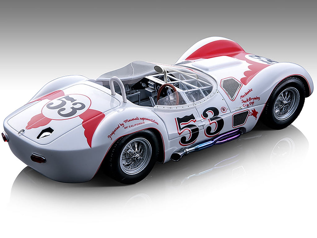 Maserati Birdcage Tipo 61 #53 Bill Krause Winner GP Riverside 200 Miles (1960) Limited Ed to 75 pcs 1/18 Model Car by Tecnomodel