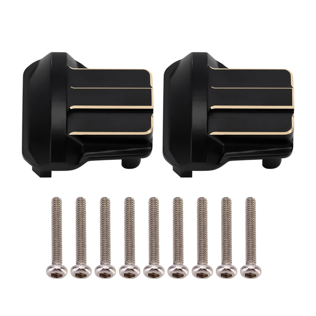 Upgraded 1/18 TRX4M Vehicle Crawler Car Brass Caps Front Steering Cup Rear C-Seat