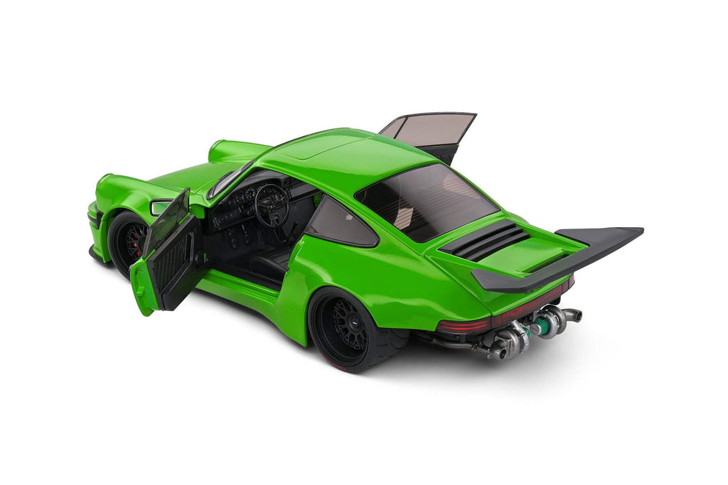 2022 Porsche 911 KS-R Green Metallic 1/18 Diecast Model Car by Solido