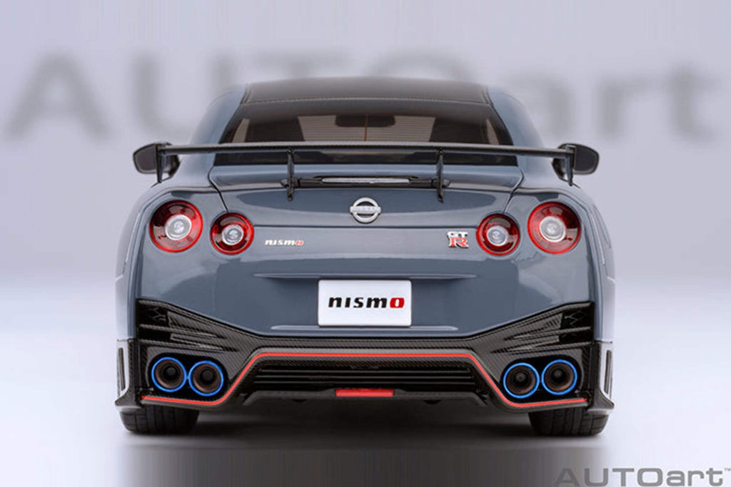 AUTOart 2022 Nissan Skyline GT-R (R35) Nismo Special Edition Nismo Stealth Gray 1:18