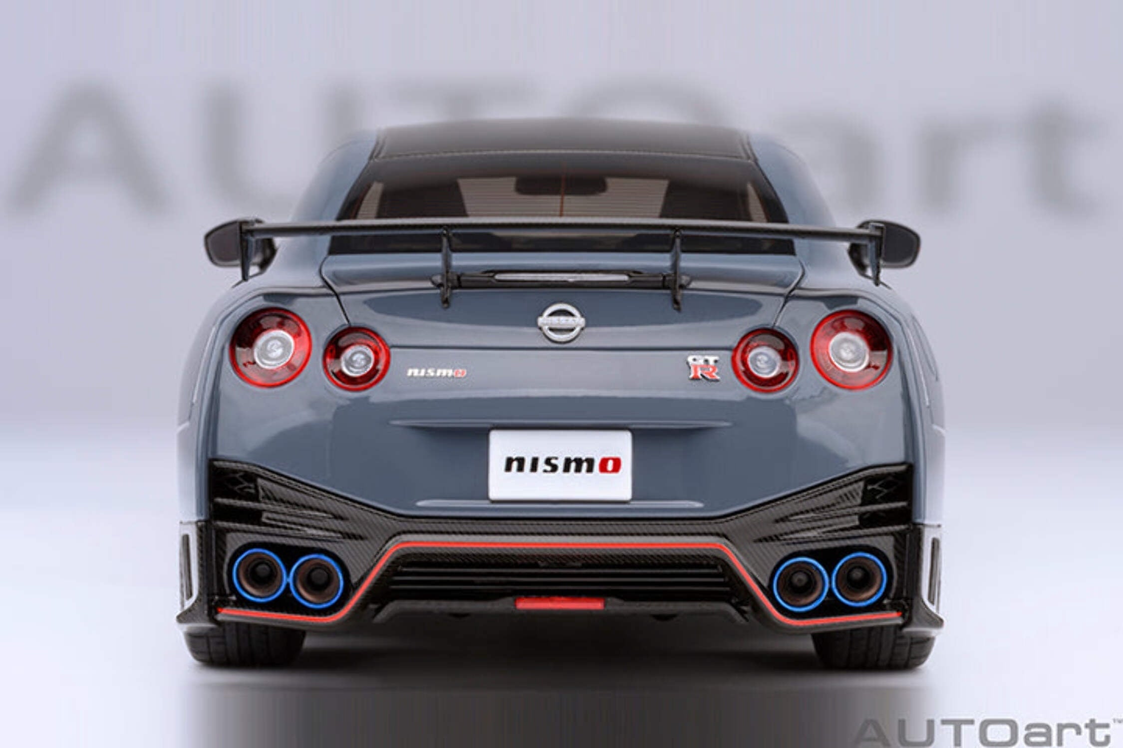 AUTOart 2022 Nissan Skyline GT-R (R35) Nismo Special Edition Nismo Stealth Gray 1:18