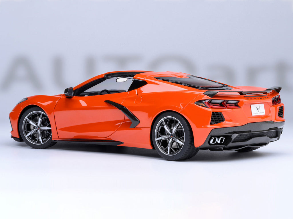 2020 Chevrolet Corvette C8 Stingray Torch Red 1/18 Model Car by Autoart