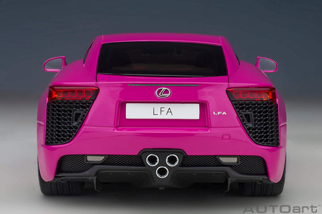 Lexus LFA Passionate Pink 1/18 Model Car by Autoart