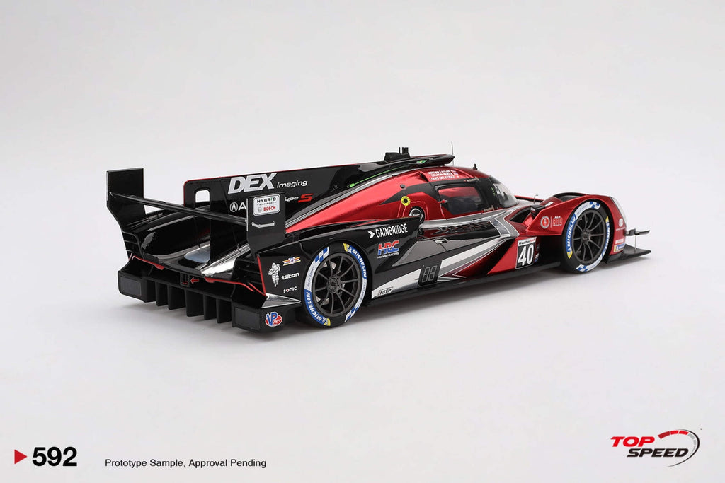 Acura ARX-06 GTP #40 "Wayne Taylor Racing with Andretti" Winner "12 Hours of Sebring" (2024) 1/18 Model Car by Top Speed