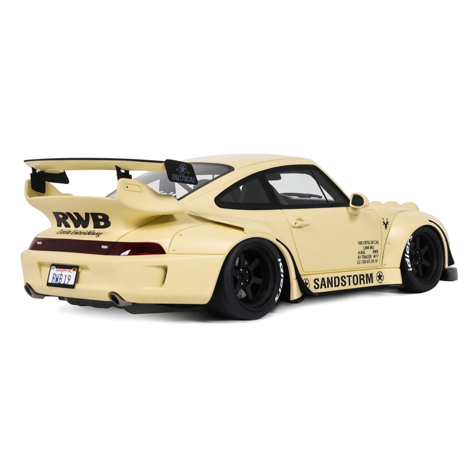 2023 RWB Sandstorm Beige 1/18 Model Car by GT Spirit