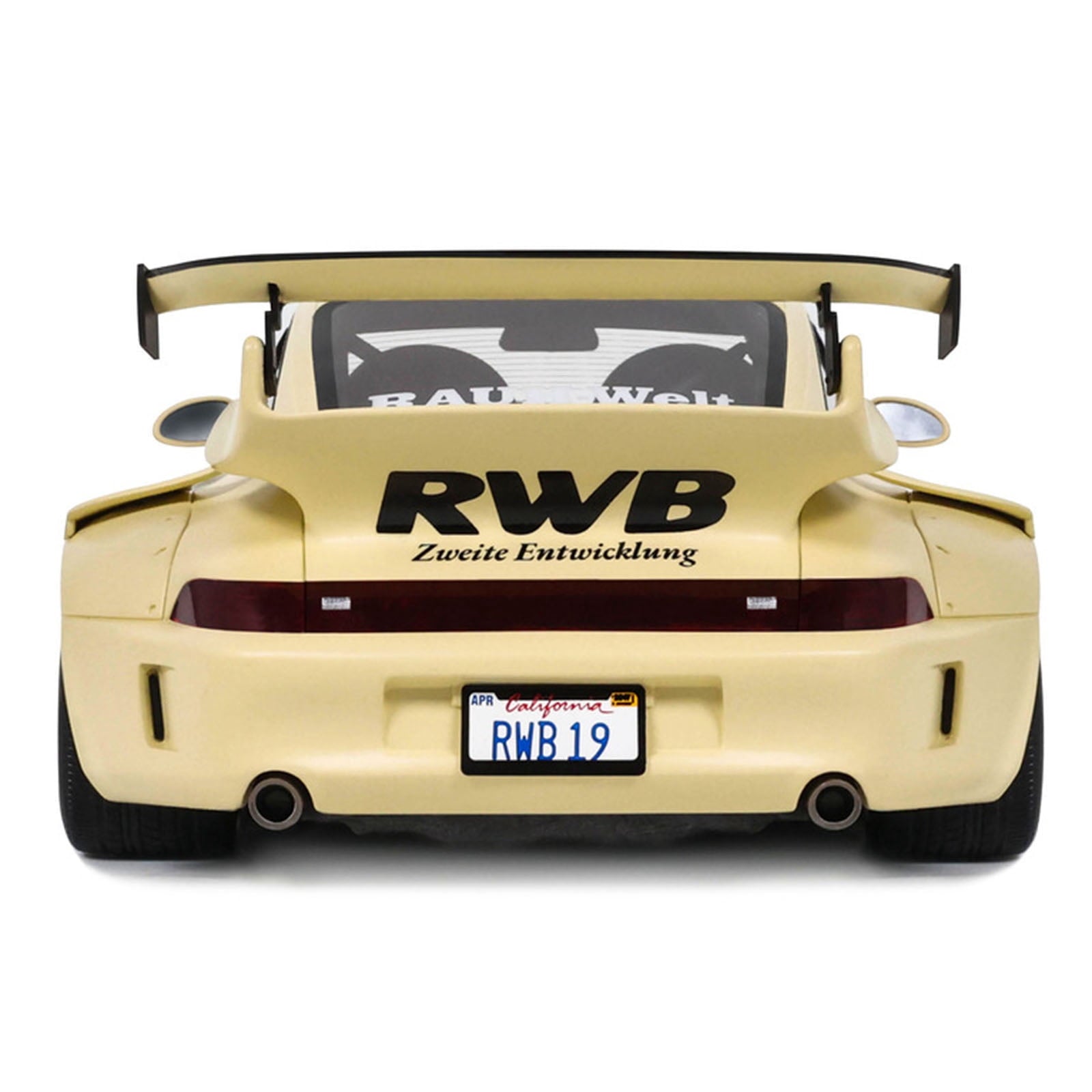 2023 RWB Sandstorm Beige 1/18 Model Car by GT Spirit