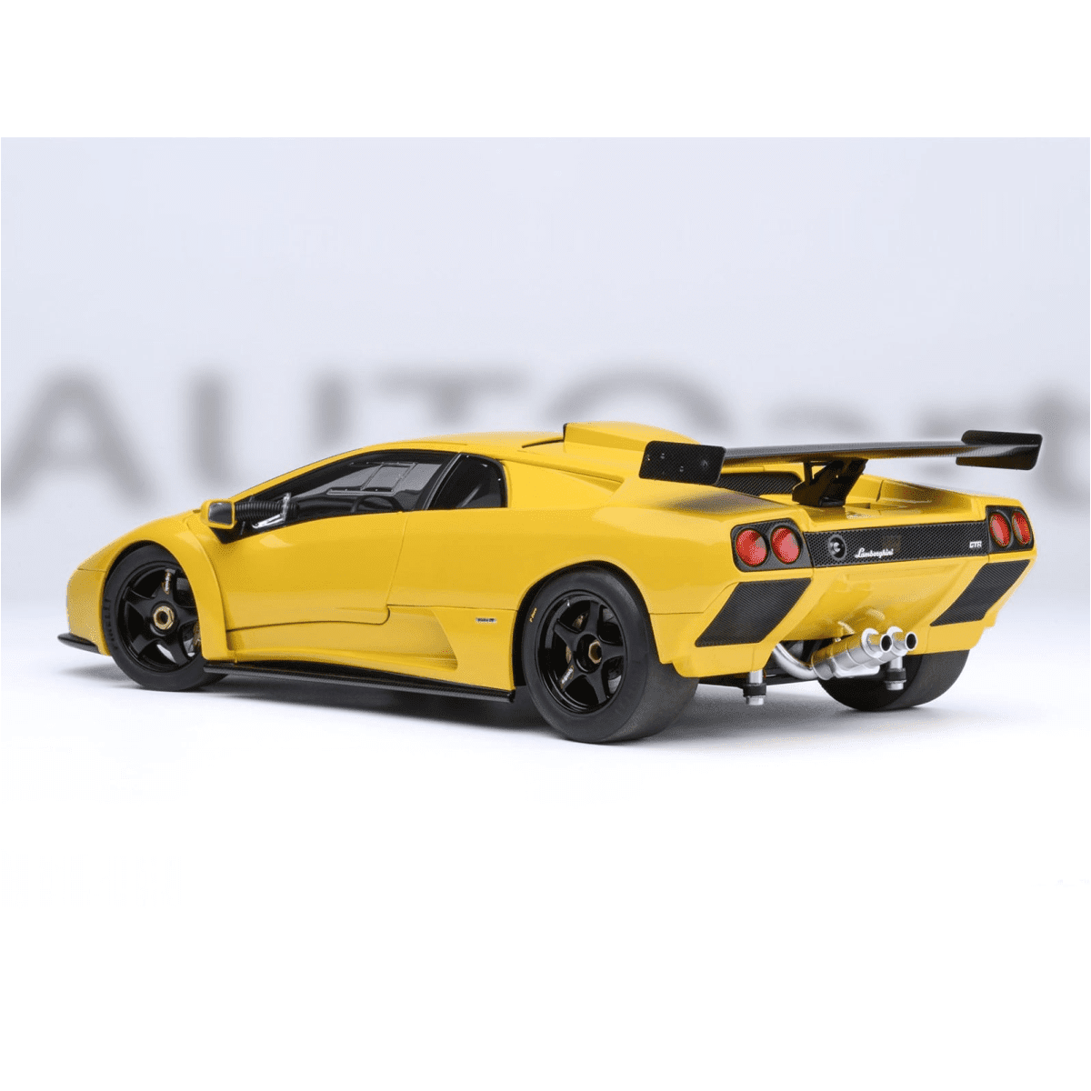 Lamborghini Diablo GTR Superfly Yellow 1/18 Diecast Model Car by Autoart