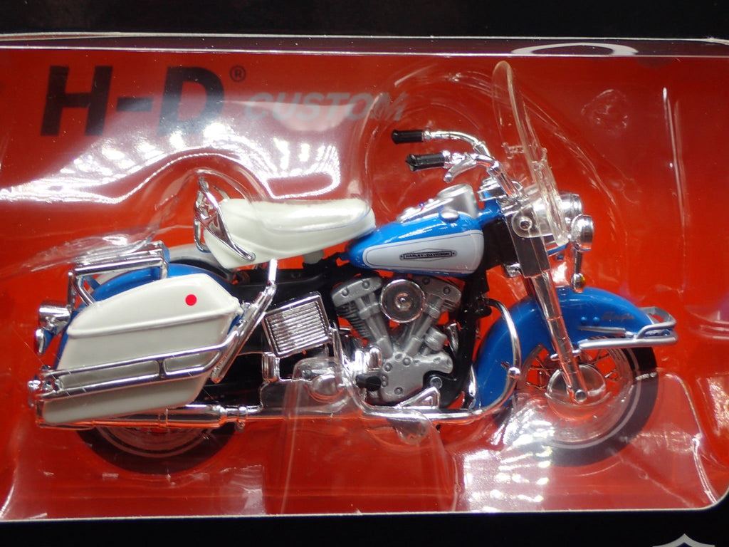 1966 66 FLH ELECTRA GLIDE HARLEY DAVIDSON SERIES 44 1/18 DIECAST MOTORCYCLE BIKE