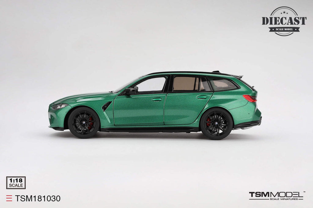 Topspeed BMW M3 Touring M (G81) Isle of Man Green Metallic 1:18