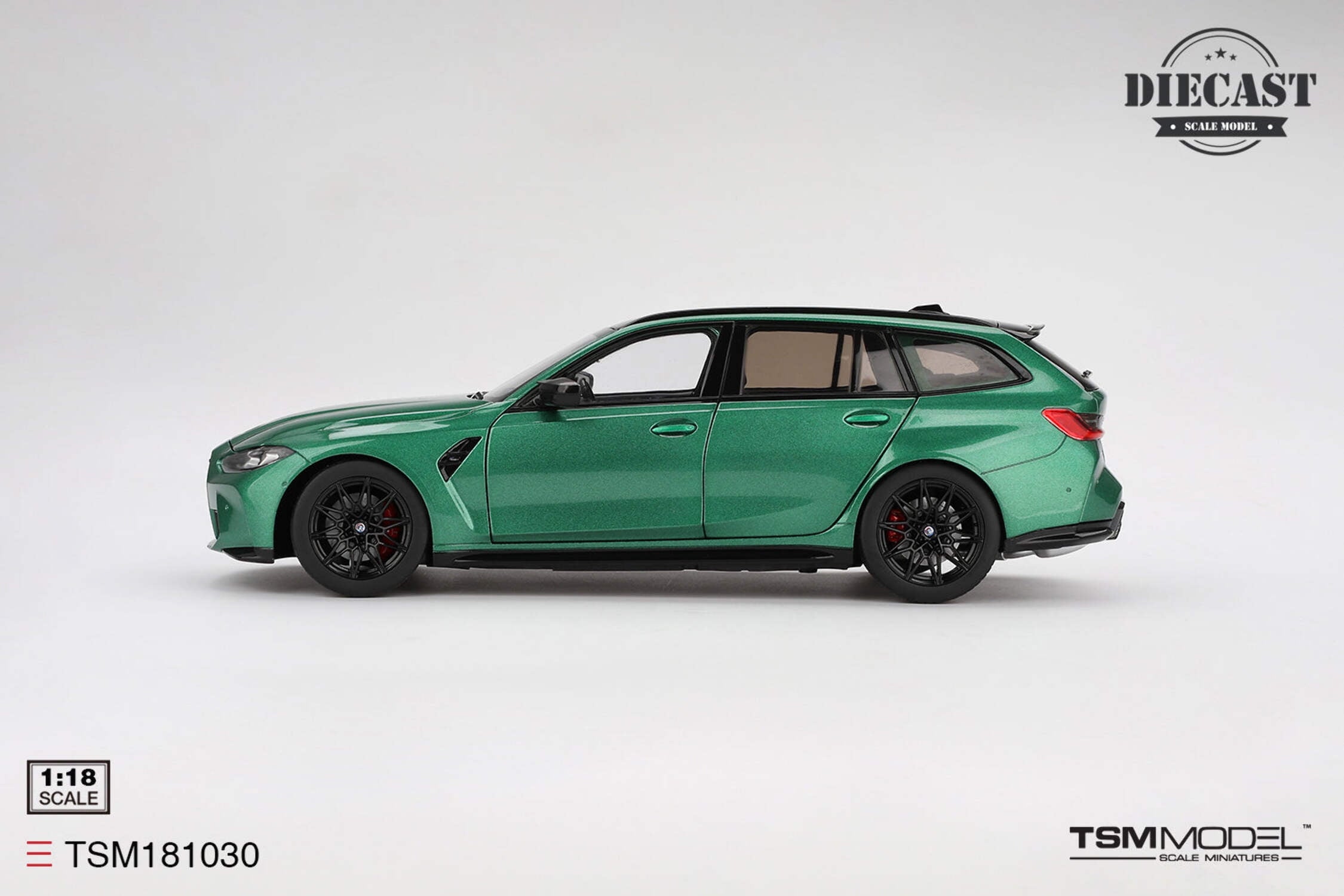 Topspeed BMW M3 Touring M (G81) Isle of Man Green Metallic 1:18