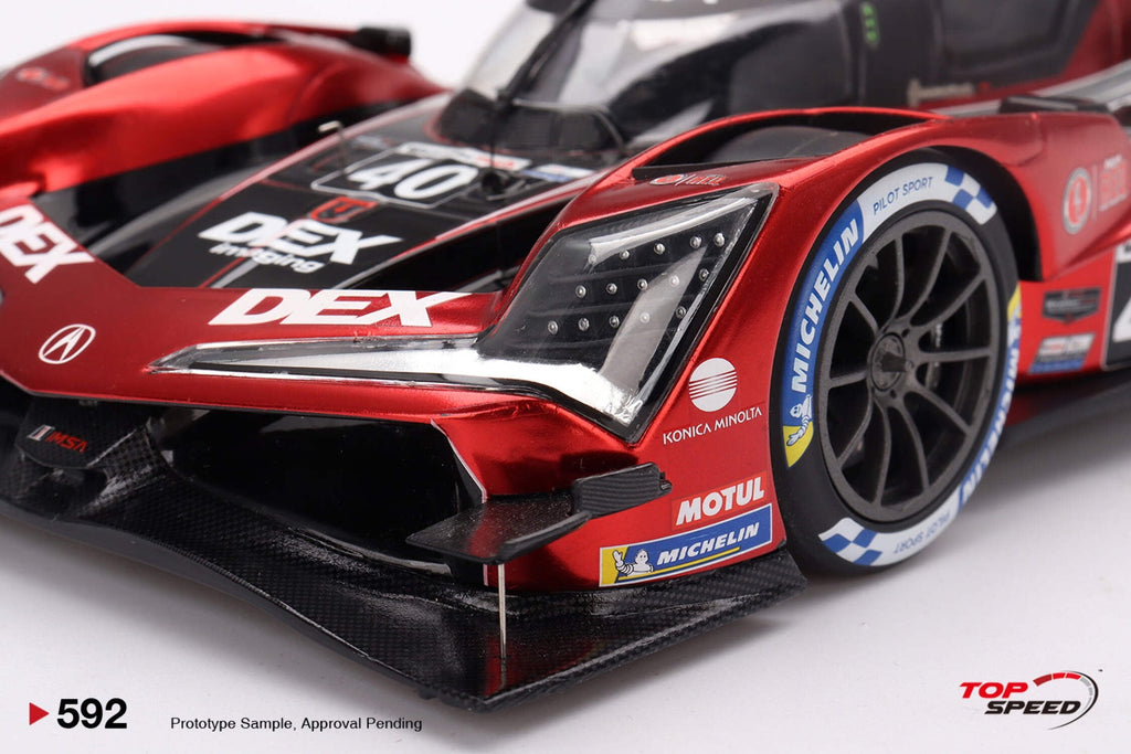 Acura ARX-06 GTP #40 "Wayne Taylor Racing with Andretti" Winner "12 Hours of Sebring" (2024) 1/18 Model Car by Top Speed
