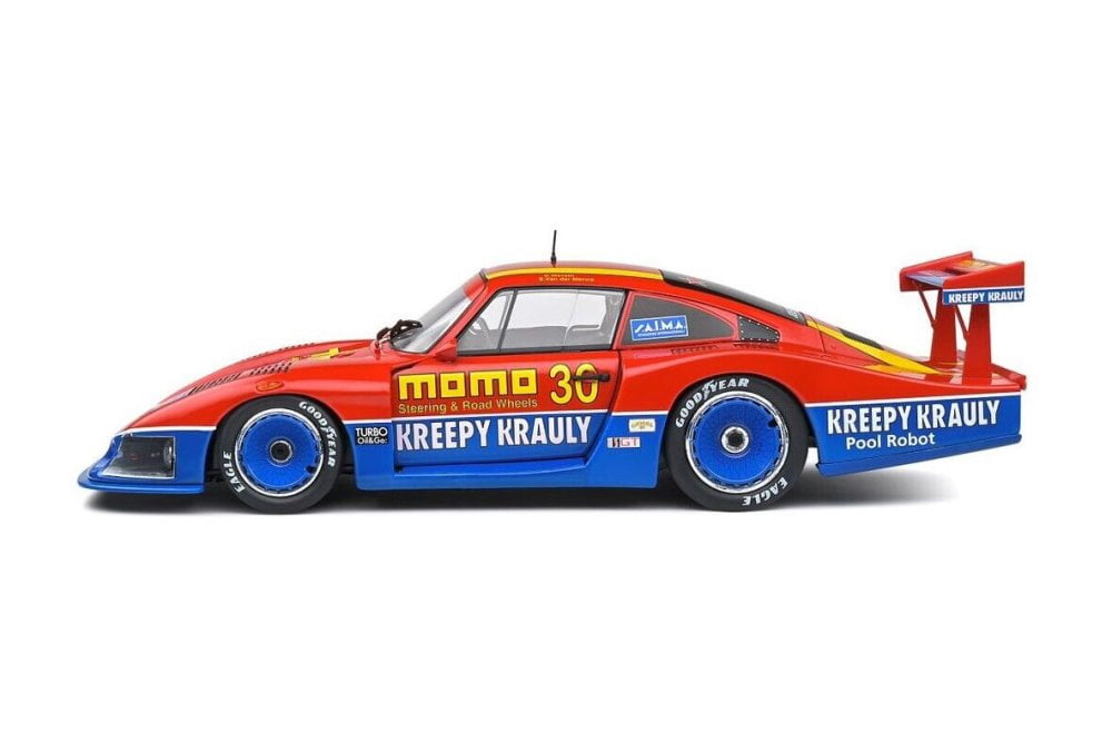Porsche 935 Moby Dick, #30 Giampero Morett - Solido S1805404 - 1/18 Scale Diecast Model Toy Car