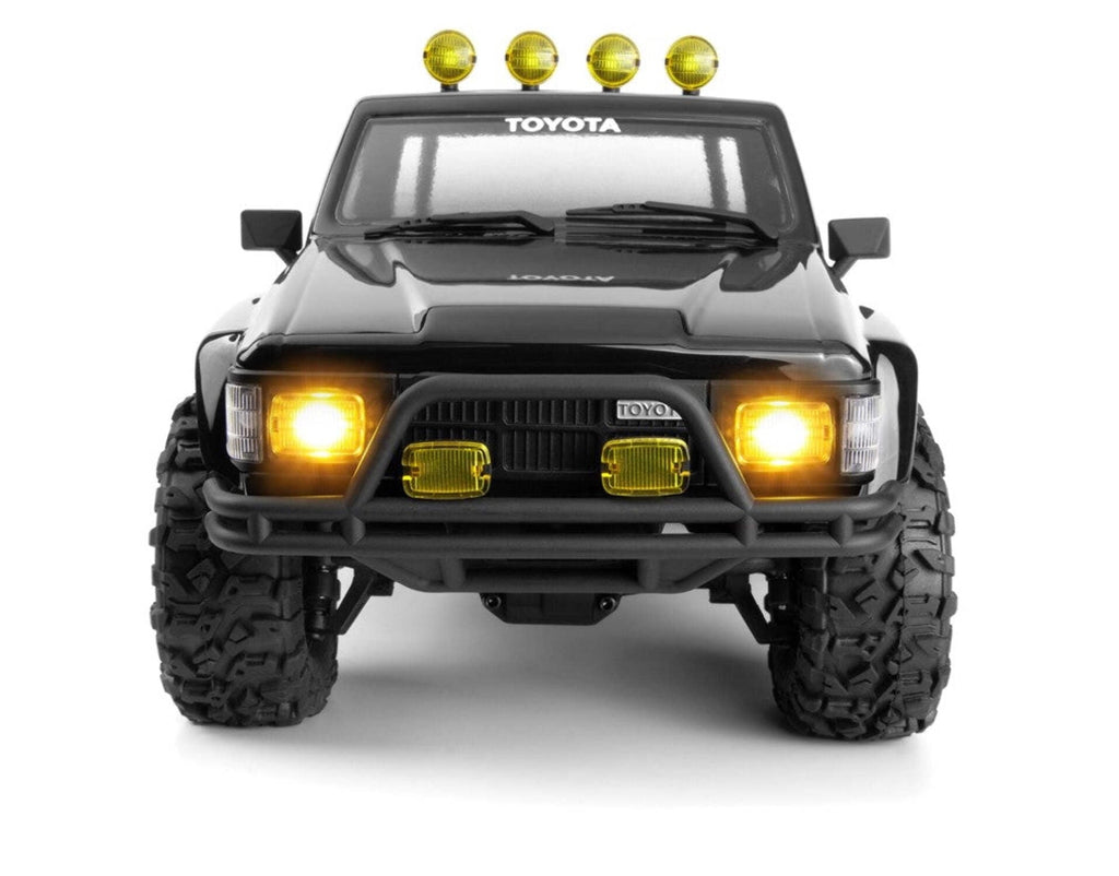 New Black HPI Venture18 Brushed 1985 Toyota Hilux SR5 1/18 RTR 4WD HPI160800