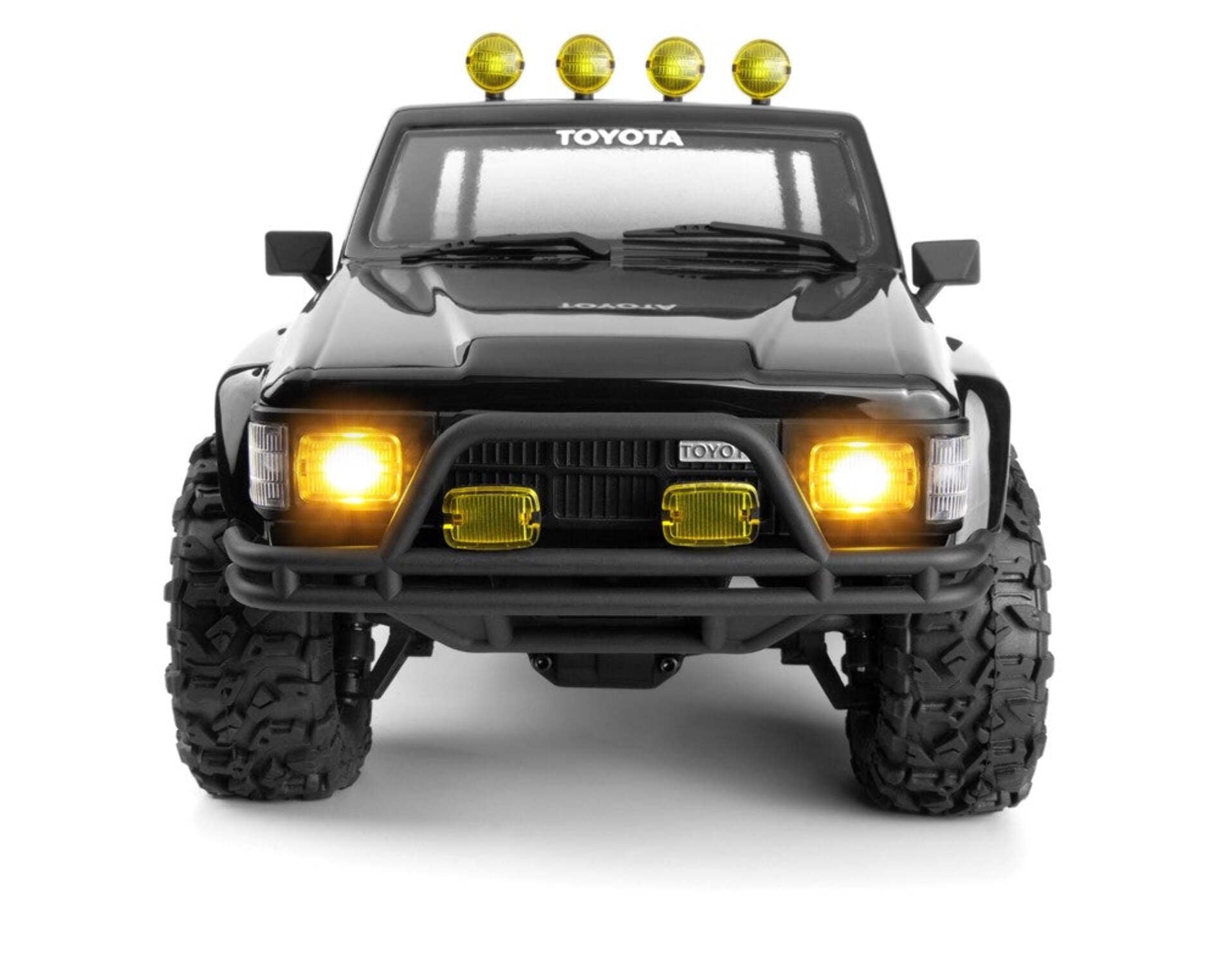 New Black HPI Venture18 Brushed 1985 Toyota Hilux SR5 1/18 RTR 4WD HPI160800