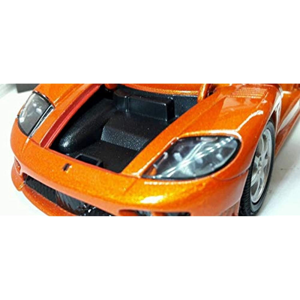 Motormax 73117bk Saleen S7 1-18 Black Diecast Car Model