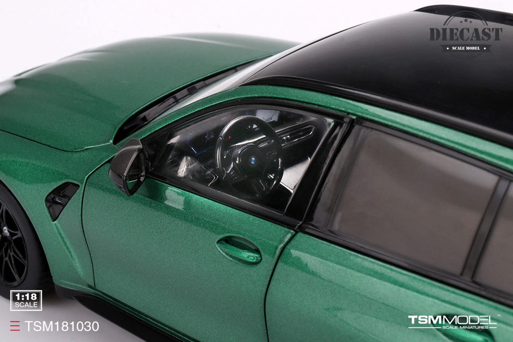 Topspeed BMW M3 Touring M (G81) Isle of Man Green Metallic 1:18