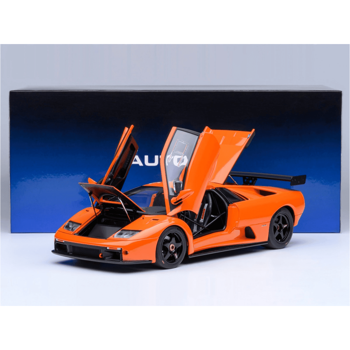 Lamborghini Diablo GTR Arancio Ishtar Orange 1/18 Diecast Model Car by Autoart