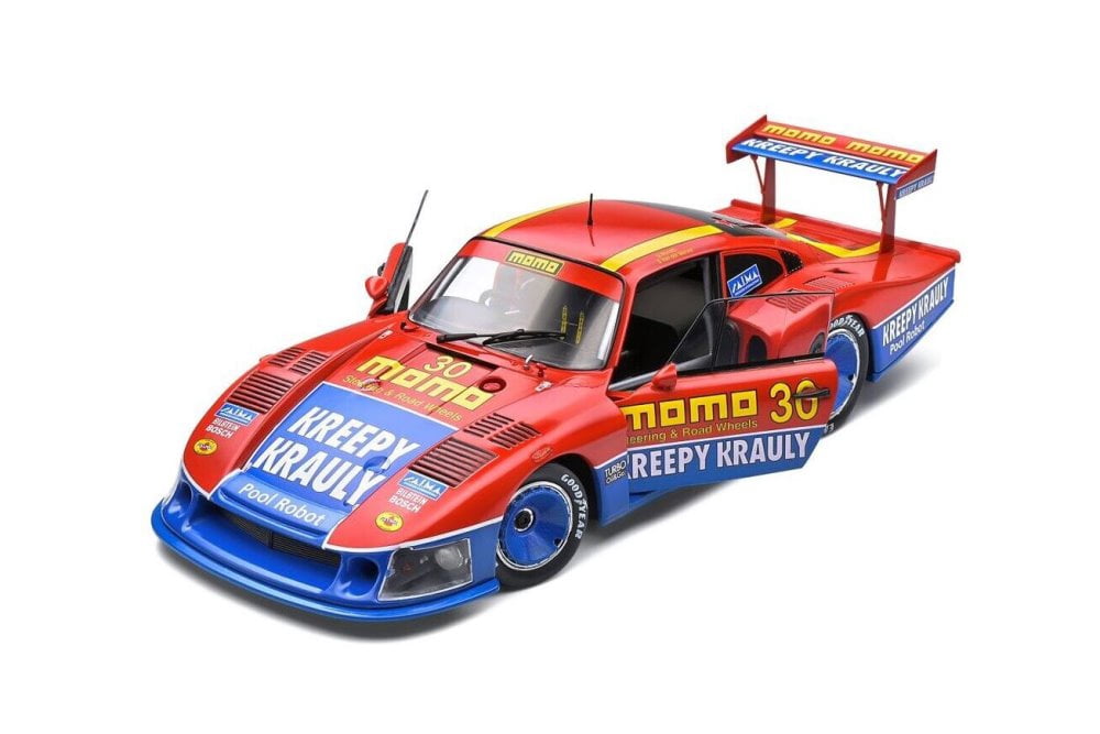 Porsche 935 Moby Dick, #30 Giampero Morett - Solido S1805404 - 1/18 Scale Diecast Model Toy Car