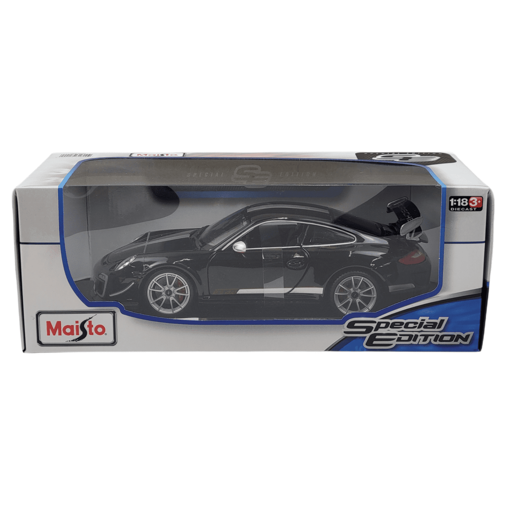 MAISTO Porsche 911 GT3 RS 4.0 Black 1:18 Scale Car Special Edition