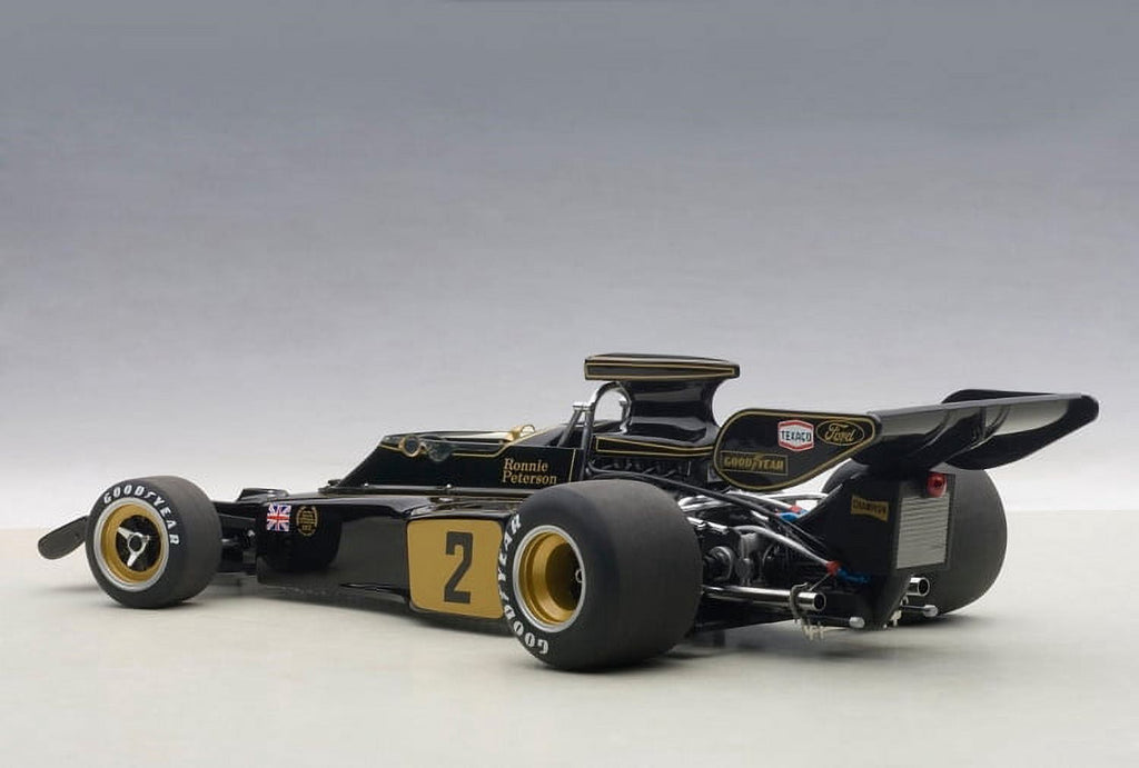 Lotus 72E 1973 Ronnie Peterson #2 1/18 Model Car by Autoart